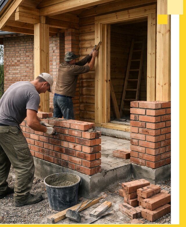 Строительство кирпичных бань под ключ в Ефремах с гарантией качества