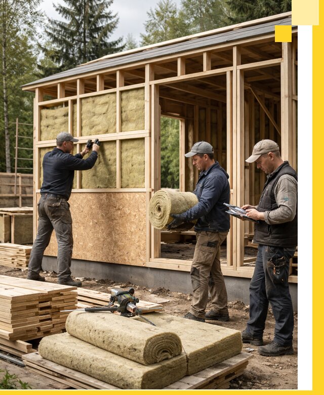 Проектирование и строительство каркасных бань в Ефремах под ключ