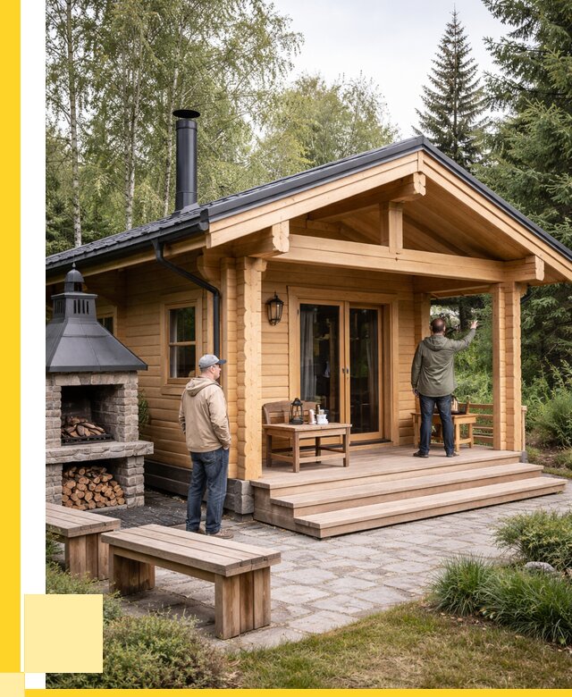 Деревянные бани под ключ в Ефремах от 461025 р. | ЭриданФрм