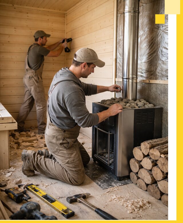 Строительство деревянных бань под ключ в Ефремах проекты и монтаж