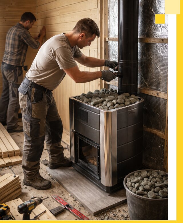 Проектирование и строительство парилок для бани в Ефремах под ключ