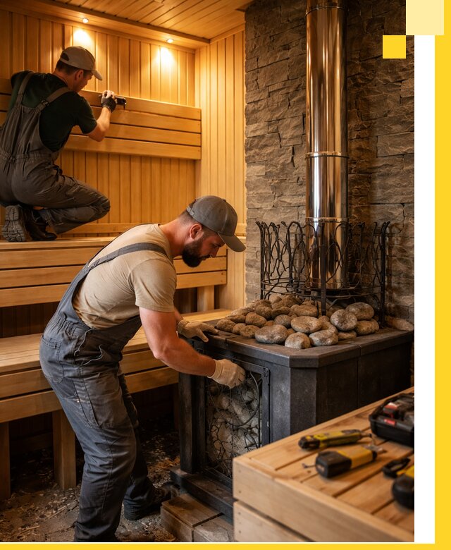 Комплексный дизайн бань, саун и зон отдыха в Ефремах