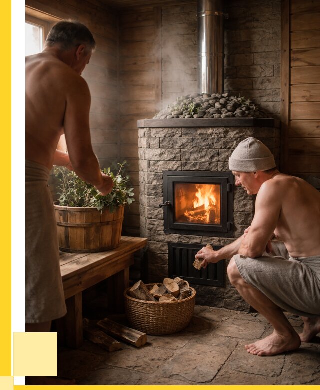 Банные печи под ключ в Ефремах от 46103 р. | ЭриданФрм кирпичная