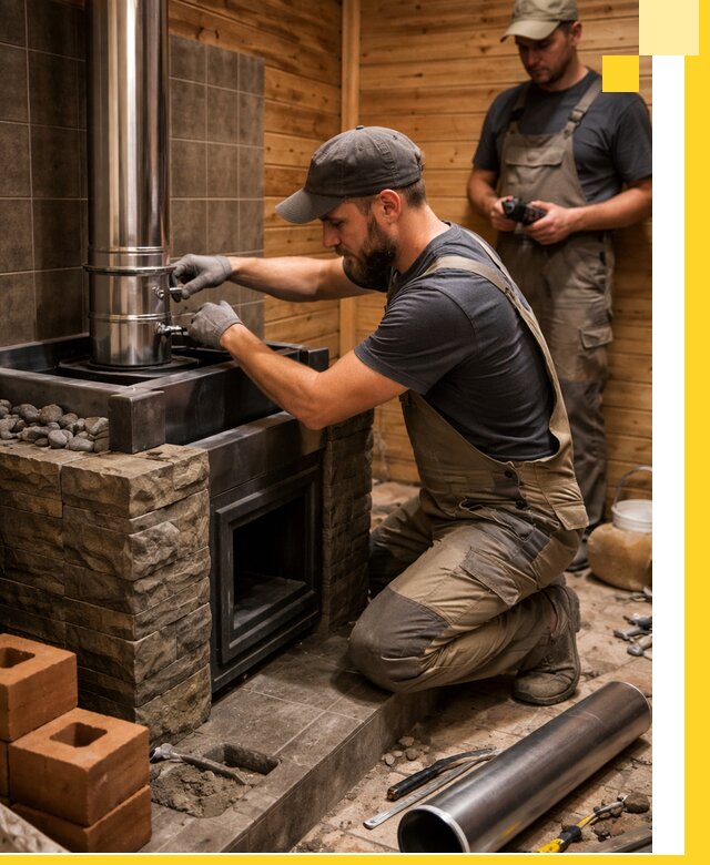 Изготовление и установка банных печей под ключ в Ефремах