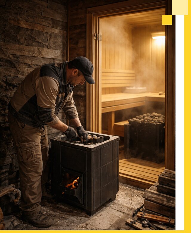 Строительство бани с сауной под ключ в Ефремах от проекта до сдачи