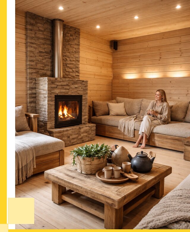 Проект бани с комнатой отдыха в Ефремах от 35858 р. | ЭриданФрм