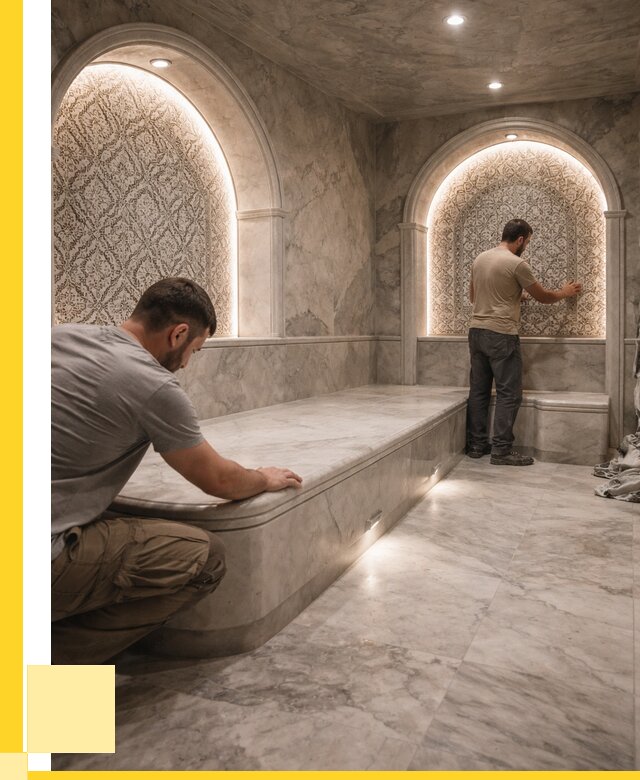 Турецкие бани под ключ в Ефремах от 256125 р. | ЭриданФрм