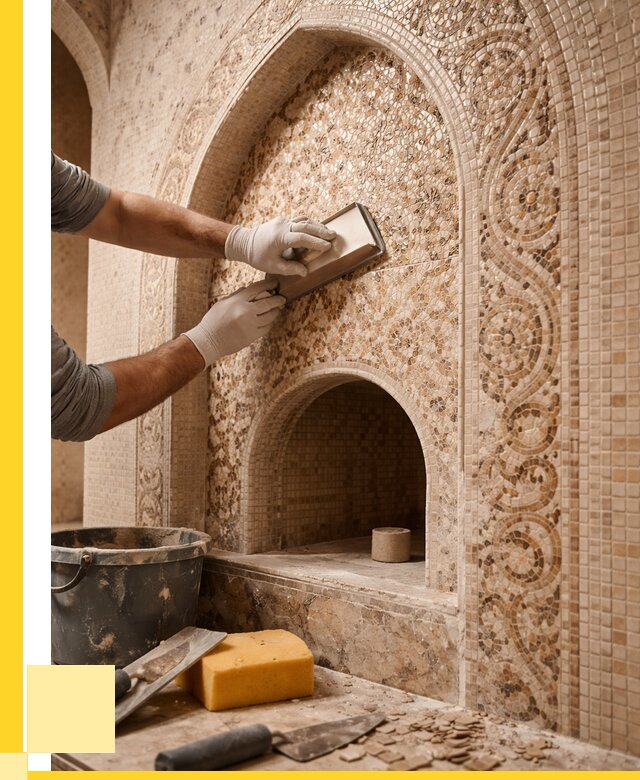 Мозаика для хамама в Ефремах под ключ от 5123 р. | ЭриданФрм