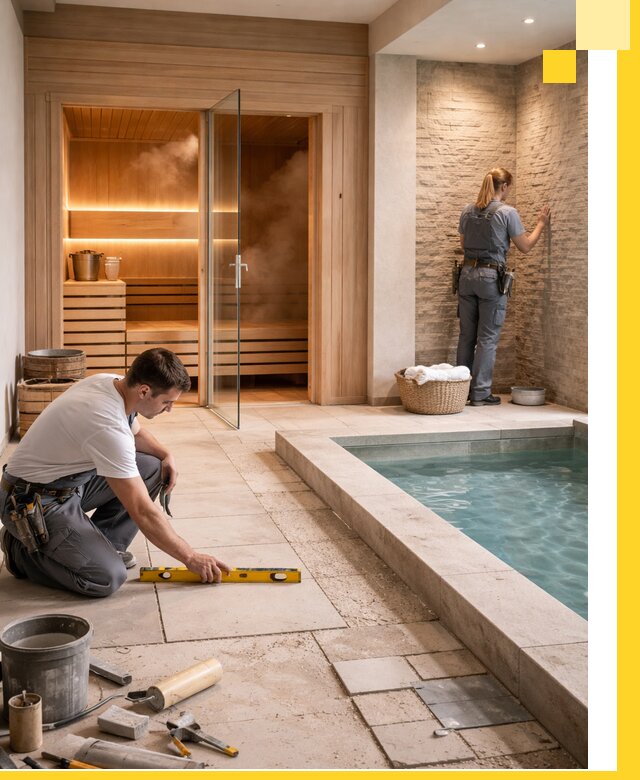 Комплексный дизайн и отделка интерьеров SPA под ключ в Ефремах